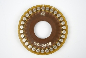 Close-up of a 5K wiring core (wheel K, side 2)