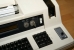 Close-up of the paper tape reader