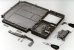The black Aroflex shell, before mounting the electronic components