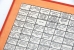 Close-up of the matrix on page 1