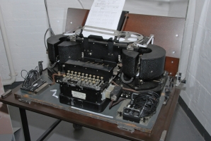 Typex modified to mimic the operation of an Enigma machine