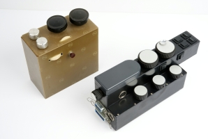 Mockup (left) and actual (right) PAN-1000 Control Unit