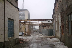 The site of the Proton radio factory in Kharkov, shortly before its closure in 2015 [3].