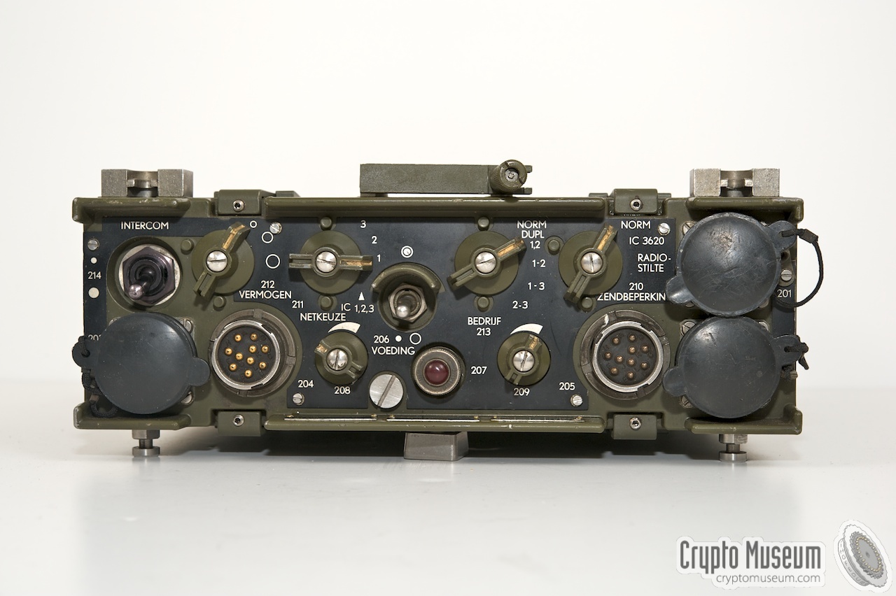 Front view of the IC-6320 intercom