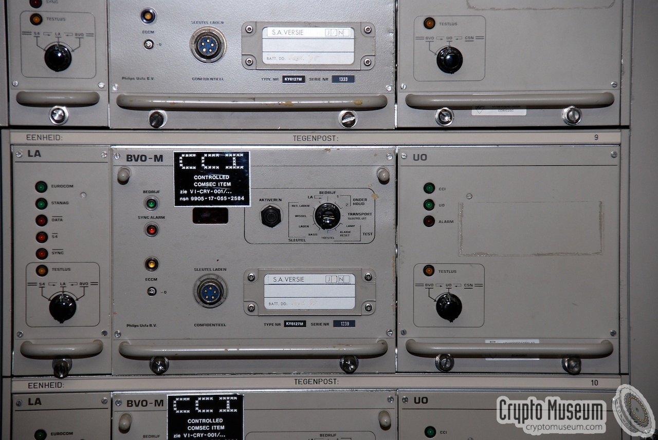 Close-up of a BVO unit