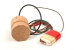 Stopfen RF bug 31217-111 (Stasi) with microphone in wooden plug (960 MHz)