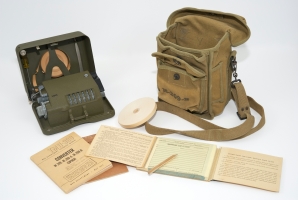 Typical M-209 setup