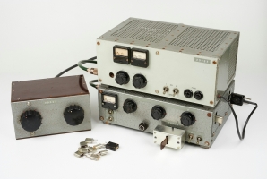 300-A transmitter, 300-B PA and 300-C antenna tuner