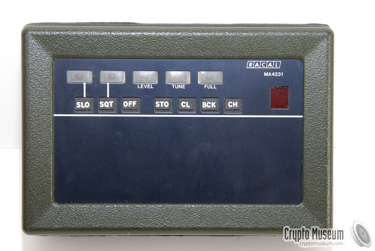 Front view of the MA-4231