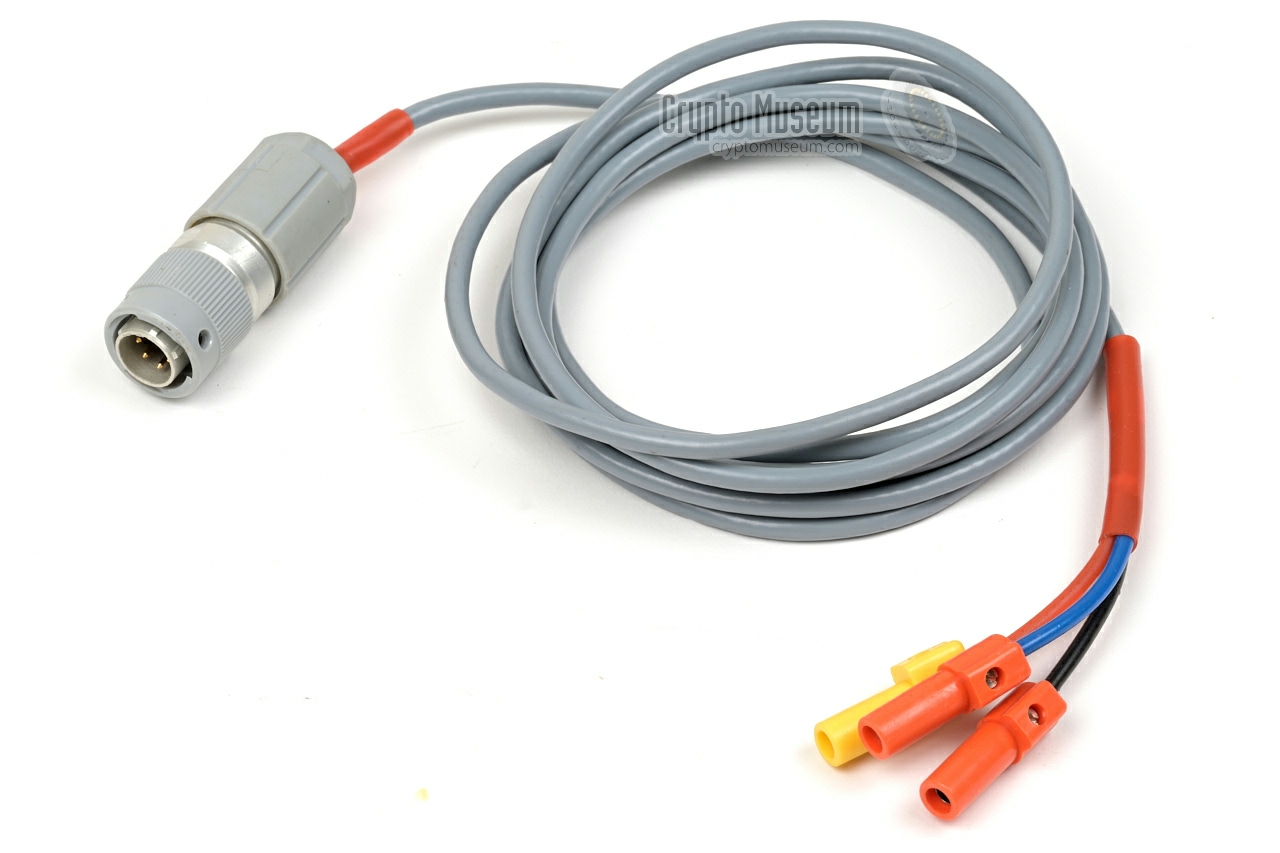 Transmitter relay contact cable (red}