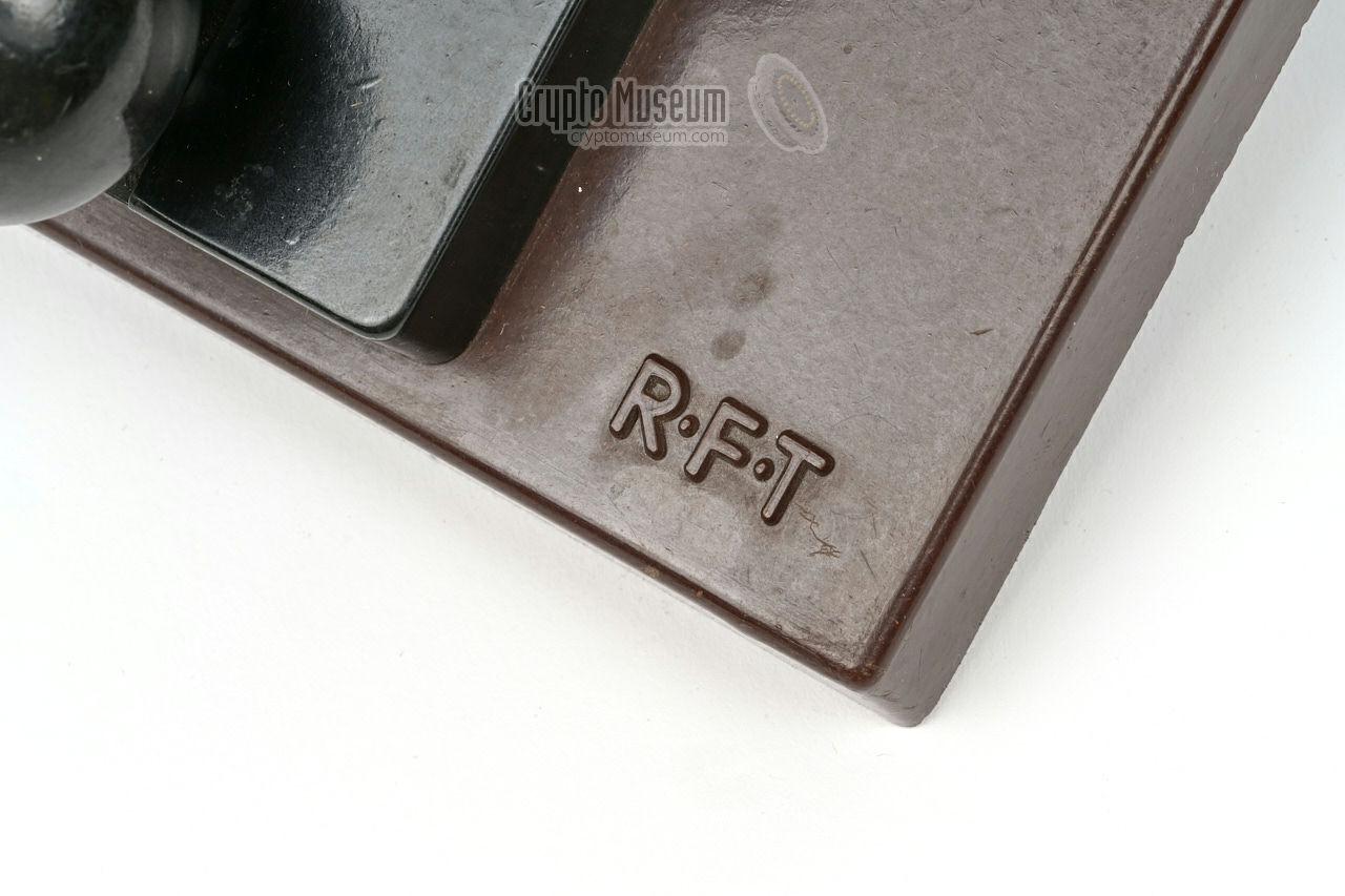 Embossed RFT logo
