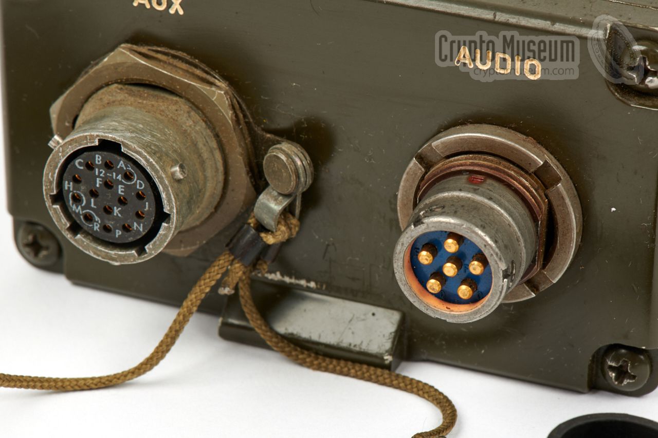 Connections at the front