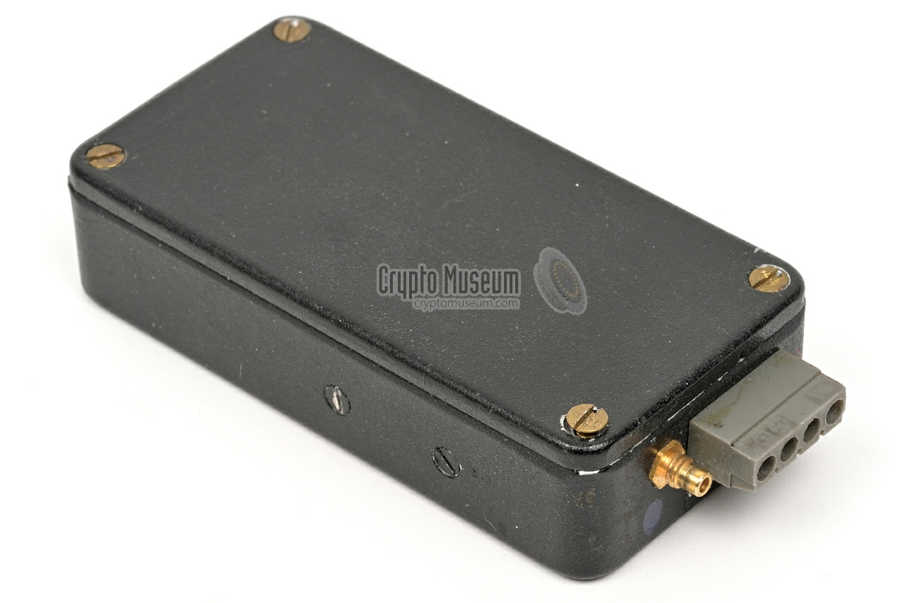 M7062 tracking beacon - left angle view