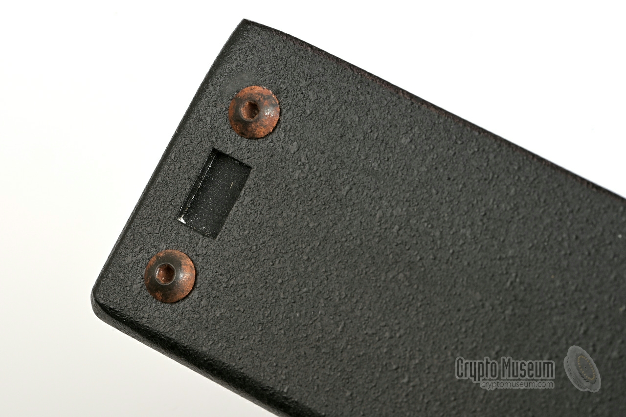 Covered hole for (optional) scrambler switch
