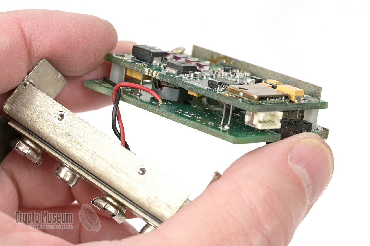 Two stacked PCBs