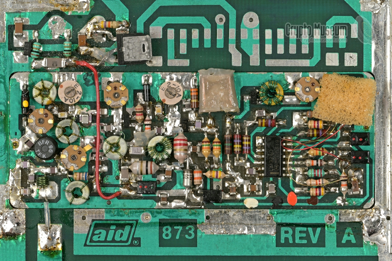 Transmitter top side