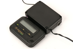 Remote controlled FM transmitter with Motorola pager