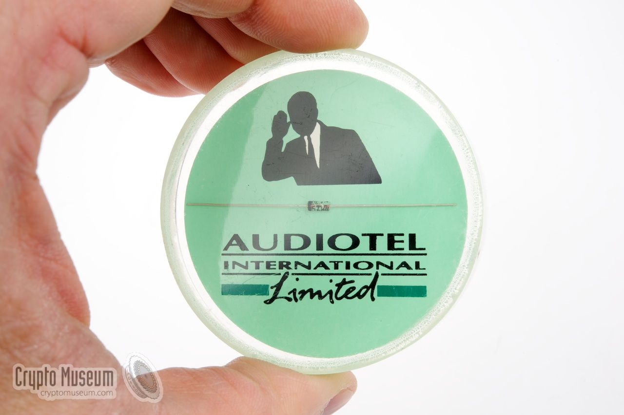 The Audiotel PUCK, a test diode acting as a dummy bug