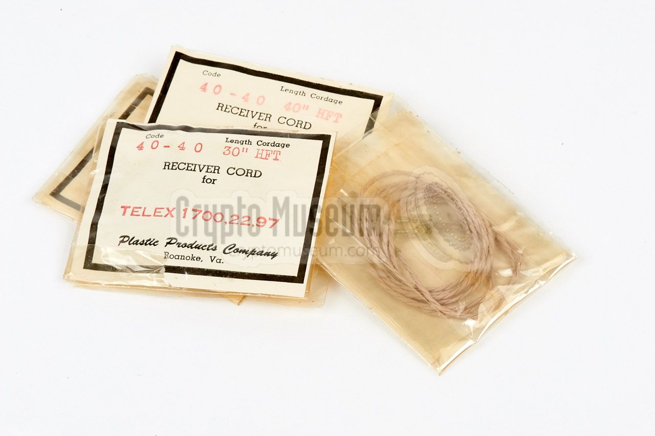 TELEX hearing aid cables