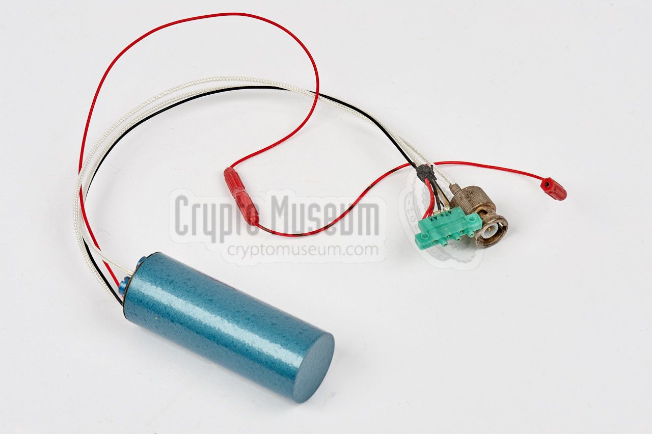 RF unit with cables and connectors
