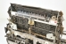 Close-up bottom view of the keyboard section