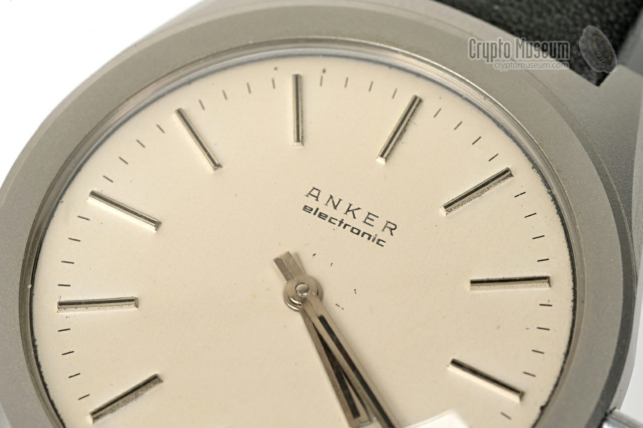 Close-up of the dial