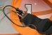 CST-702 hidden inside a black pocket inside the baseball cap