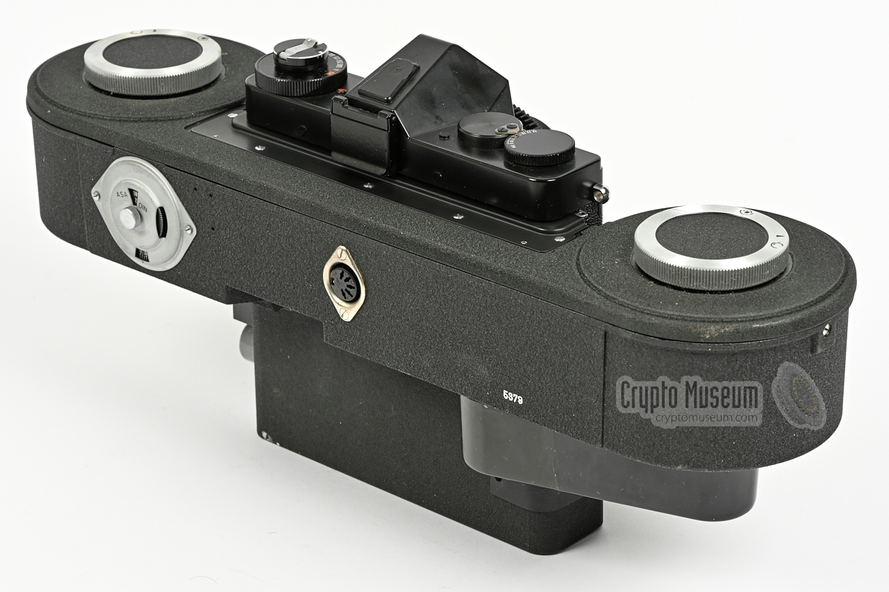 Rear view of GSK with film cartridge