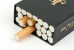 Close-up of the fake cigarettes