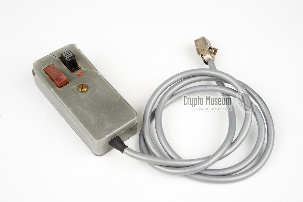 Later version of the remote control unit