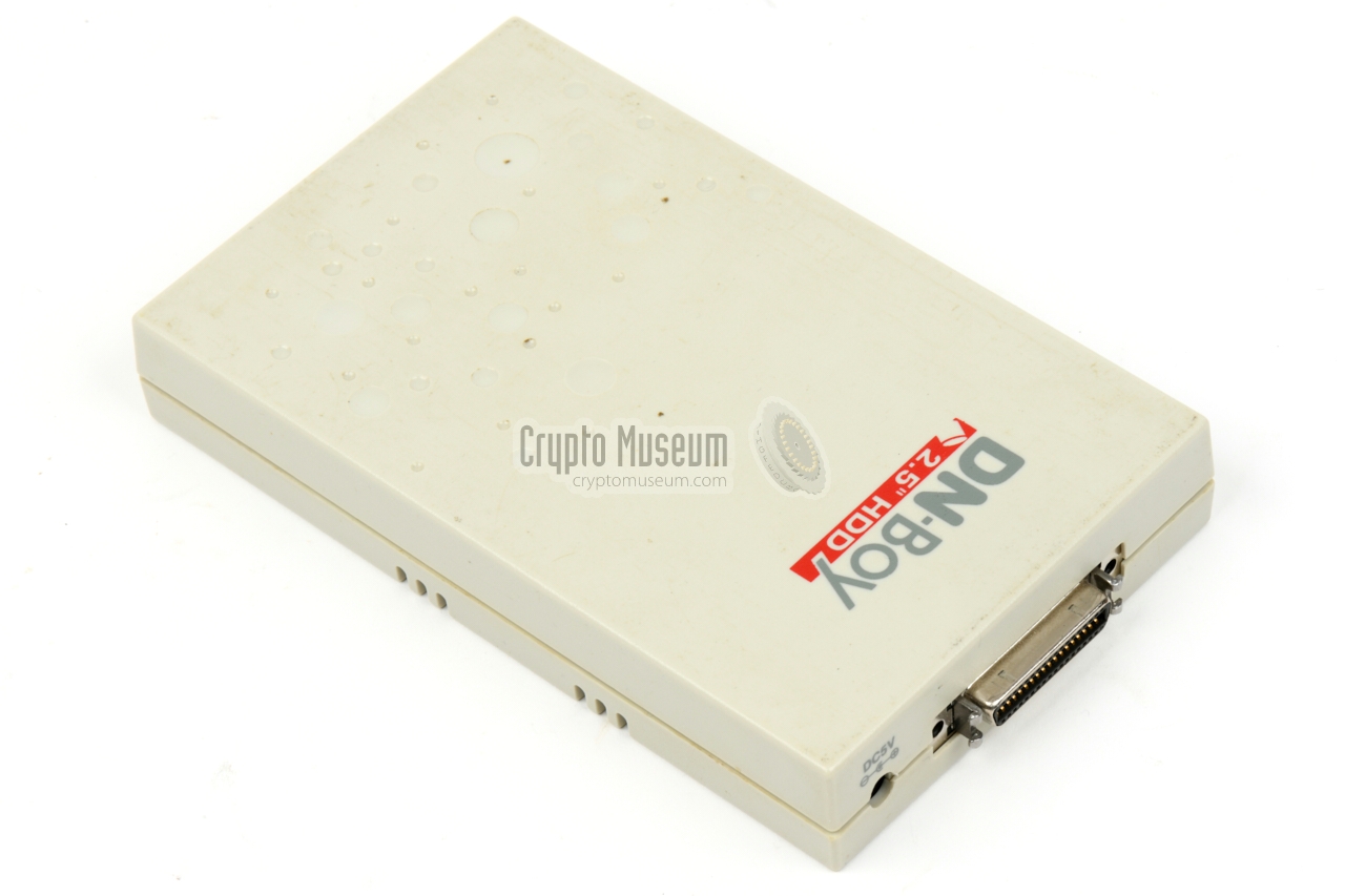 Harddisc in plastic cradle