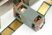 Close-up of motor under repair