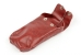 Soft leather belt carrying bag