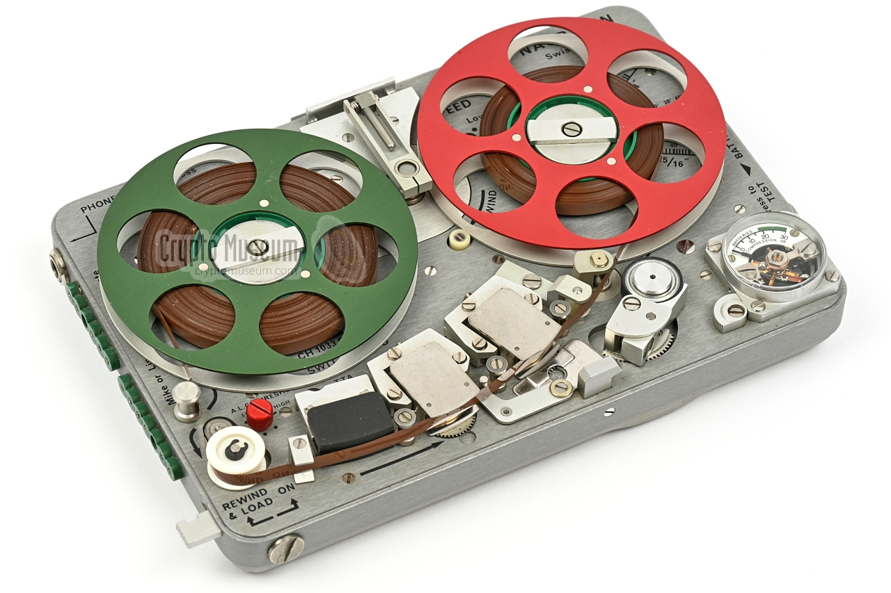 Nagra SNN subminiature audio recorder with tape