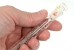 Precision glass test tube with glass cap