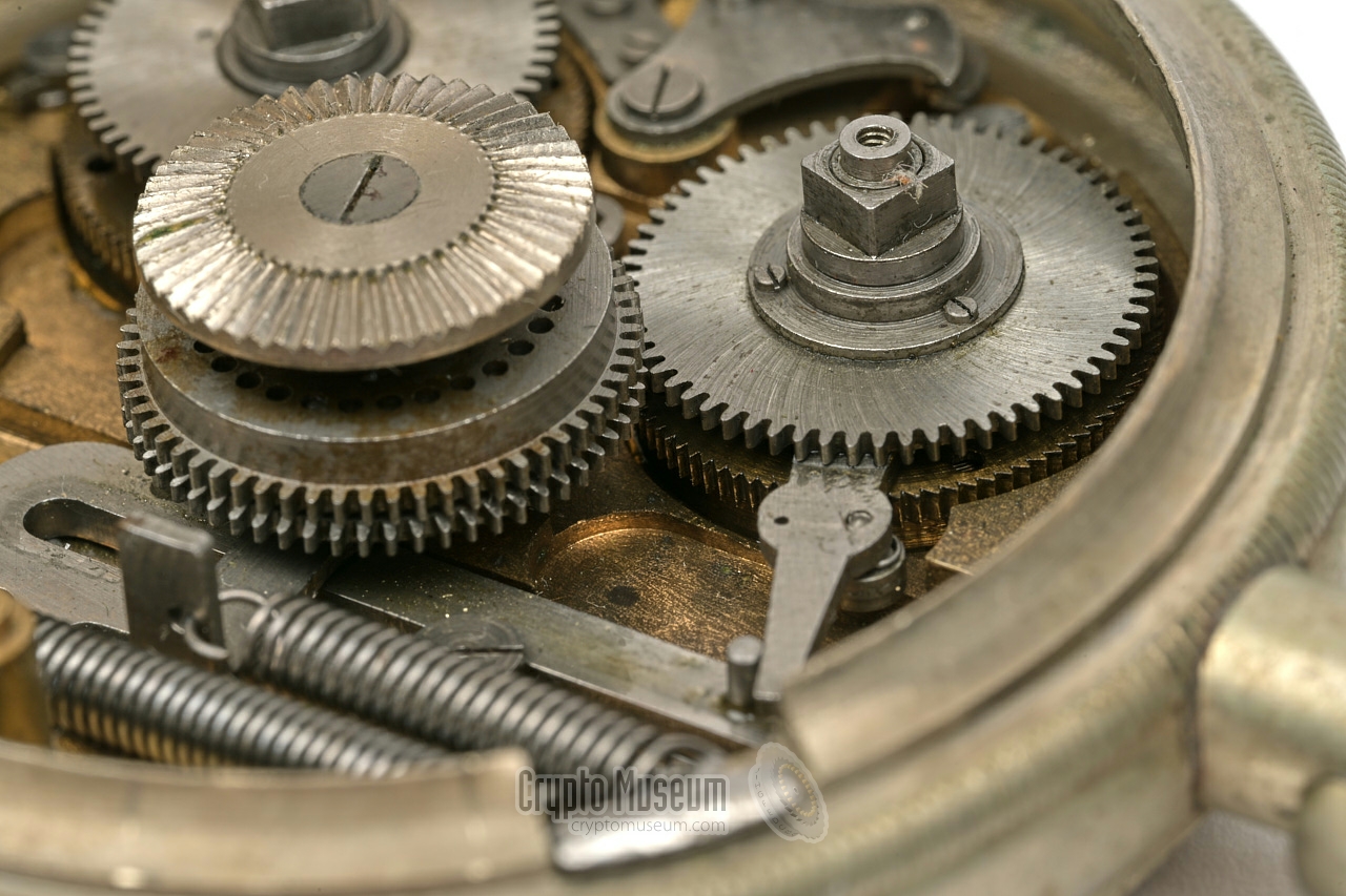Cogwheels close-up