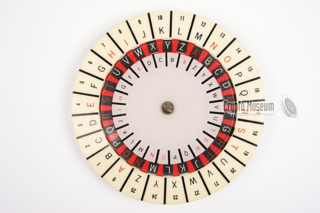 Caesar wheel (latin side)