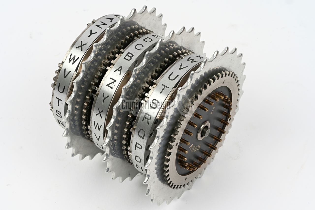 Cipher rotors (i, II and III)