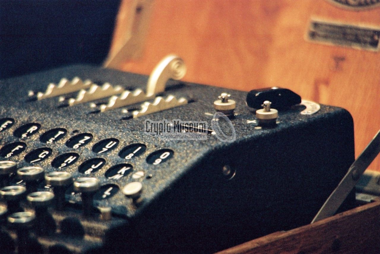 Close-up of Enigma G