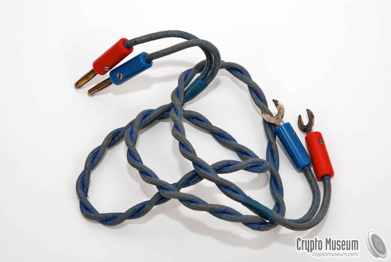 The Enigma connection cable
