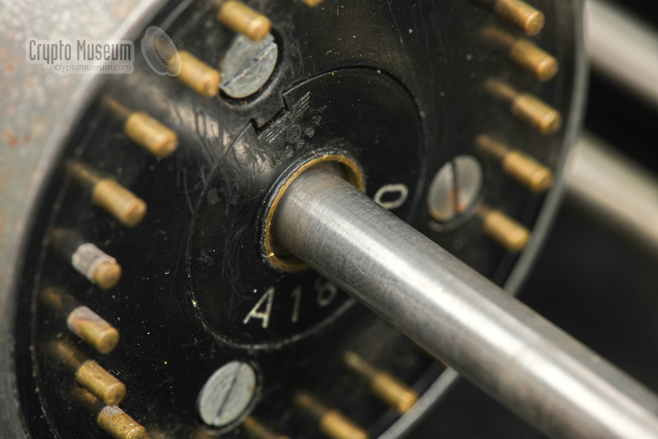 Rotor shaft inside UKW (UKW engaged)