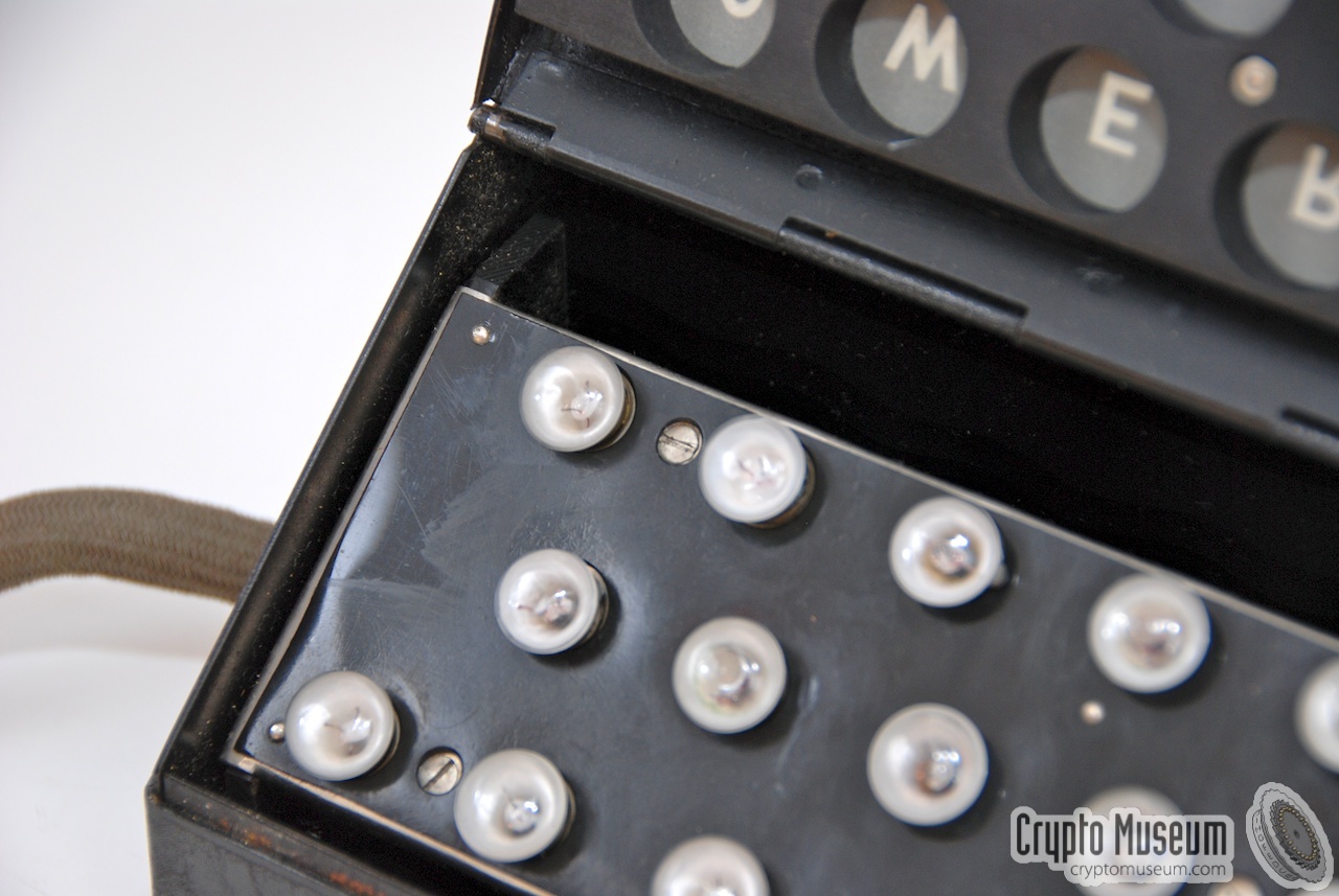 Interior of the external lamp panel