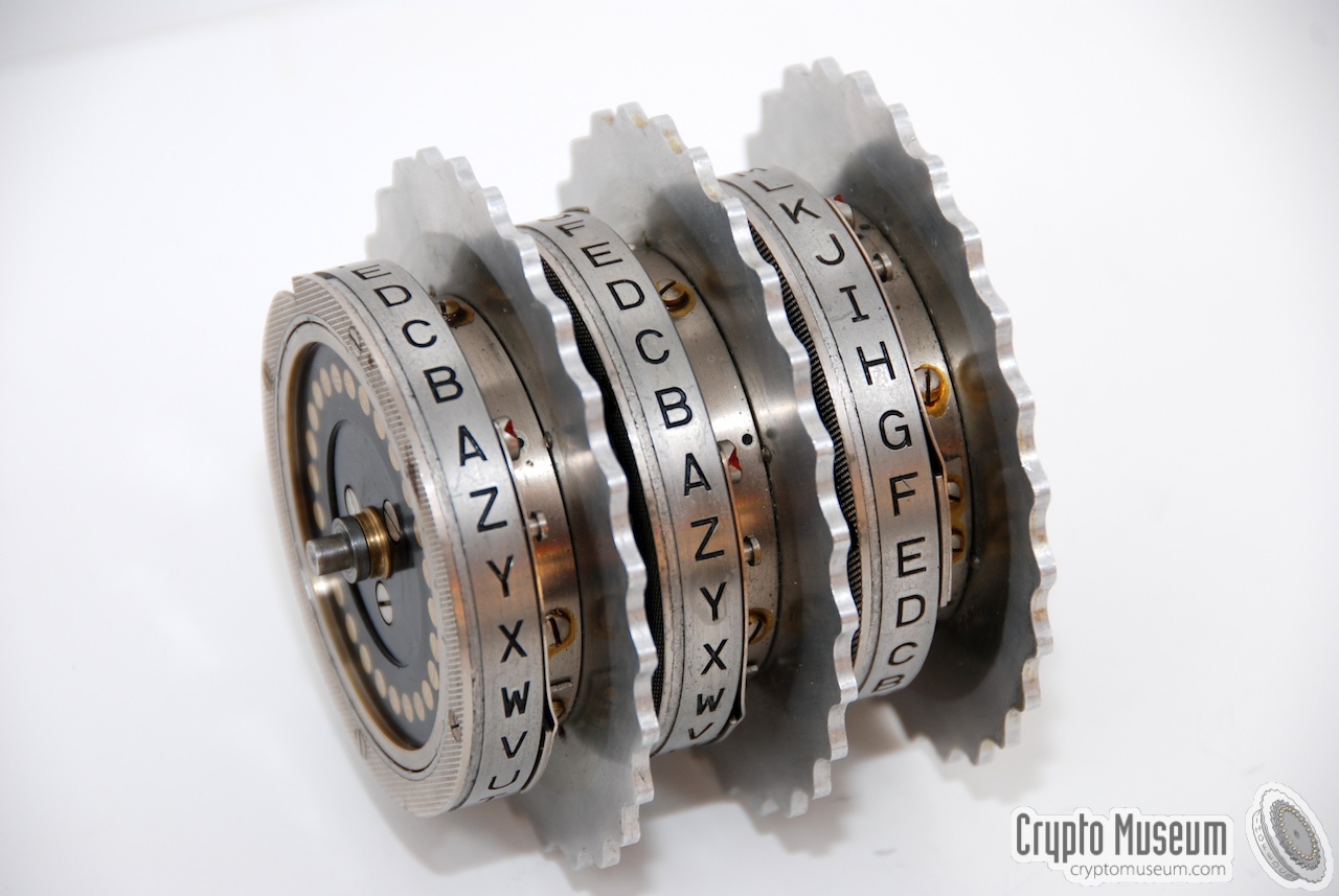 The three coding wheels