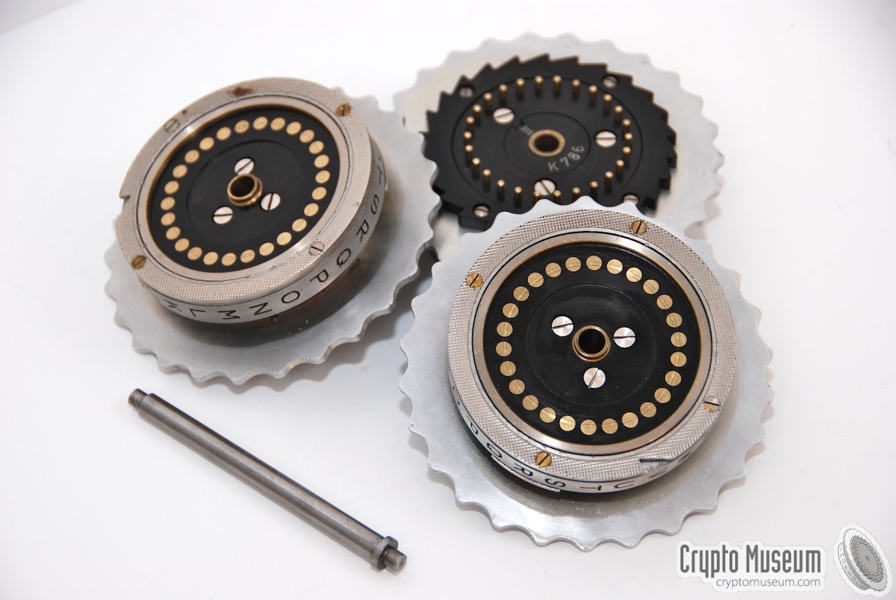 The three coding wheels
