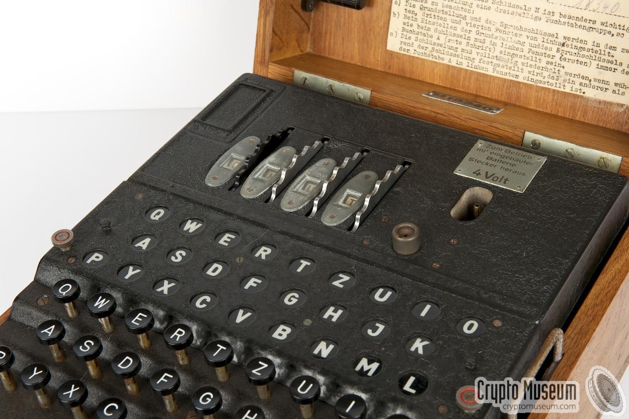 Enigma M4 control panel