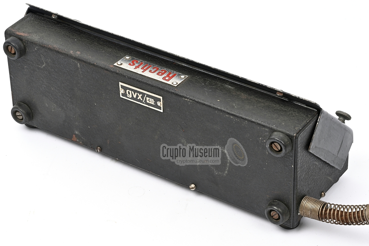 Rear view with manufacturer shield