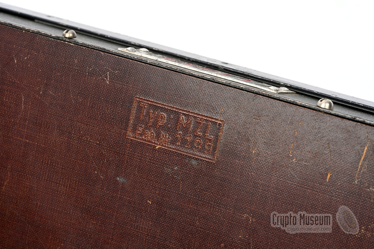 Model and serial number