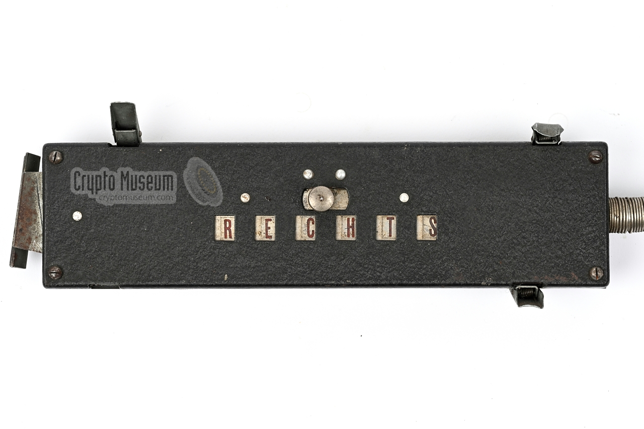 Plug configured for RIGHT side use (RECHTS)