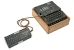 Enigma with Lesegart (MZL) installed at the left side of an Enigma M4
