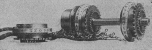 Close-up of the cipher rotors